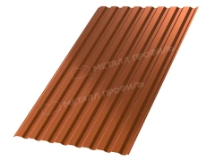 Профлист МЕТАЛЛ ПРОФИЛЬ МП-20x1100-A (AGNETA_Д-20-Copper-0,5)