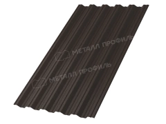 Профлист МЕТАЛЛ ПРОФИЛЬ НС-35х1000-A (VALORI-20-DarkBrown-0,5)