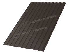 Профлист МЕТАЛЛ ПРОФИЛЬ С-8х1150-B (VALORI-20-DarkBrown-0,5)